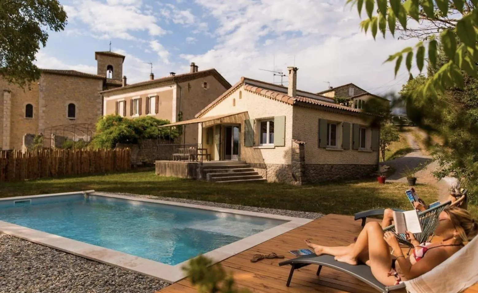 Charming House With Swimming Pool Southern Ardeche Rochecolombe 0*,  France